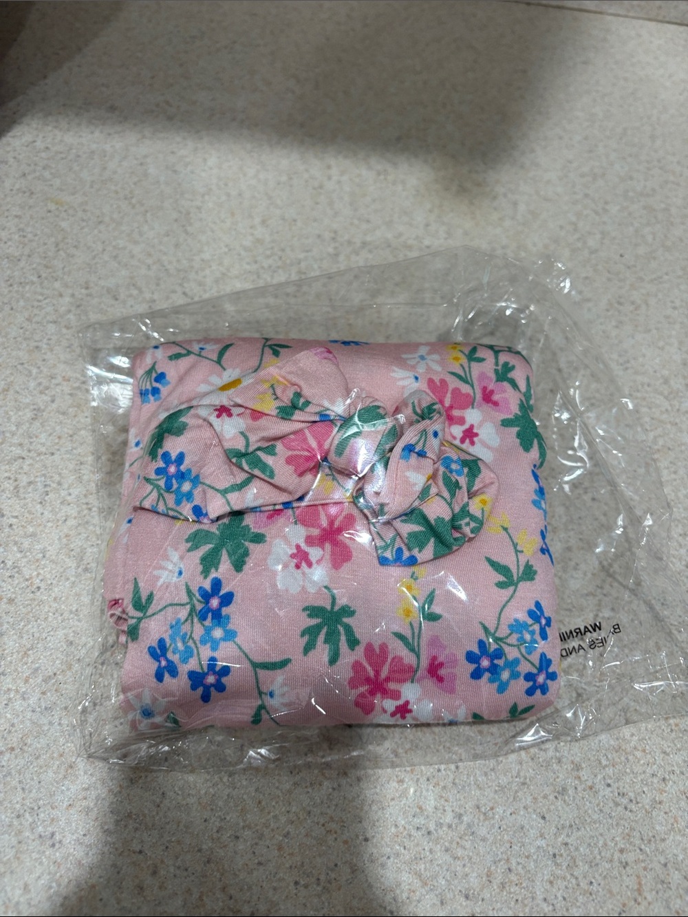 New posh peanut swaddle and headband